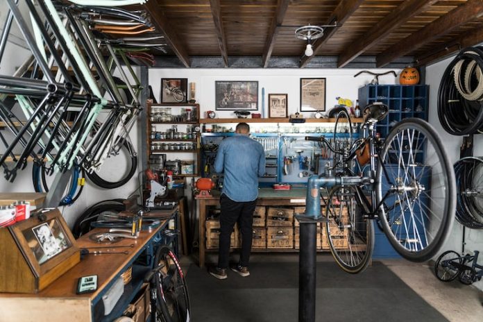 garage organization for hobbies woodworking cycling storage